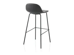 Conjunto de 2 bancos castanhos STING
