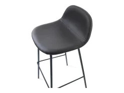 Conjunto de 2 bancos castanhos STING