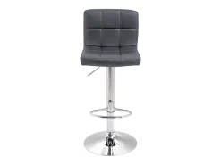 Conjunto de 2 bancos de barra cinzenta MIKE