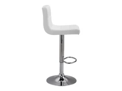 Conjunto de 2 bancos de barra branca MIKE