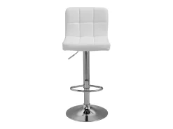 Conjunto de 2 bancos de barra branca MIKE