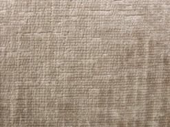 Conjunto de 2 bancos de bar em tecido e metal branco - Altura ajustável - Creme - DORALIZ