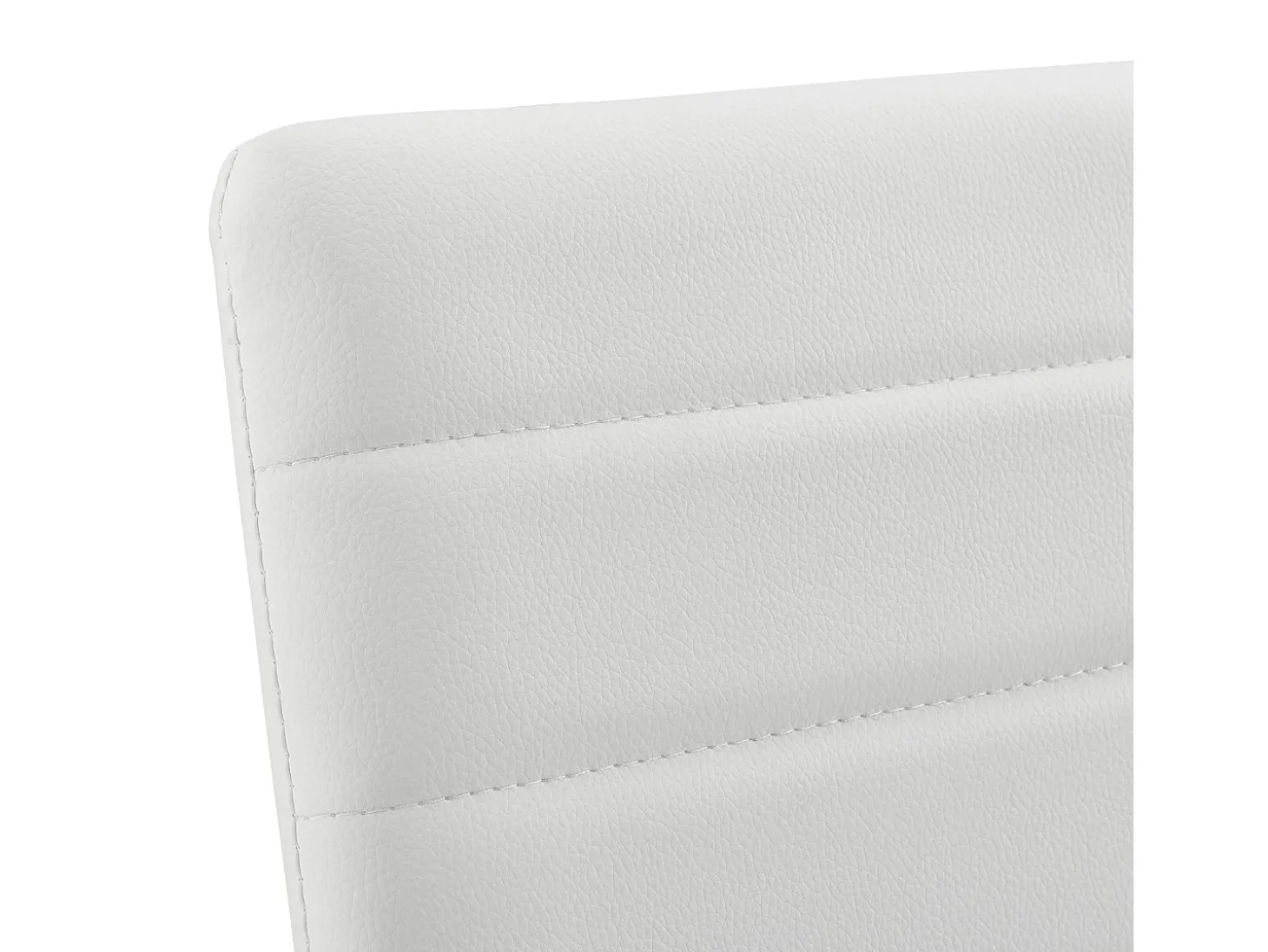 Conjunto de 2 bancos para cadeiras altas com pernas de aço e altura 66 cm branco preto 03_0005786/2