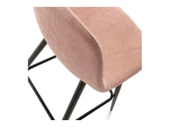 Conjunto de 2 bancos SPIKE rosa antigo