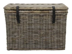 Conjunto de 2 malas de arrumação em kubu NEFTA - C80 x L45 x A55 cm e C70 x L35 x A45 cm