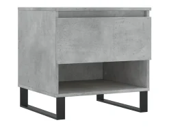 Conjunto de 2 Mesas de Centro | Mesa de apoio | Mesa de café 50x46x50 cm deriv. madeira cinza-cimento