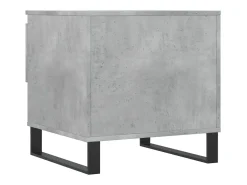 Conjunto de 2 Mesas de Centro | Mesa de apoio | Mesa de café 50x46x50 cm deriv. madeira cinza-cimento