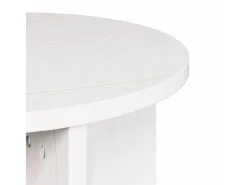 Conjunto de 2 Mesas de Centro | Mesa de apoio Branco 41.5x41.5x44 cm