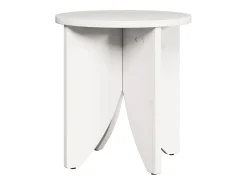 Conjunto de 2 Mesas de Centro | Mesa de apoio Branco 41.5x41.5x44 cm