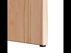 Conjunto de 2 Mesas de Centro | Mesa de apoio Natural 49x49x28 cm
