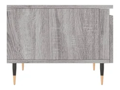 Conjunto de 2 Mesas de Centro | Mesa de apoio | Mesa de café 50x46x35cm deriv. madeira cinzento sonoma