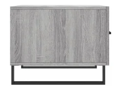 Conjunto de 2 Mesas de Centro | Mesa de apoio | Mesa de café 50x50x40 cm madeira proc. sonoma cinza