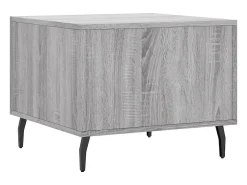 Conjunto de 2 Mesas de Centro | Mesa de apoio | Mesa de café 50x50x40 cm madeira proc. sonoma cinza