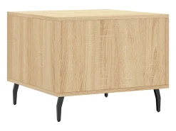 Conjunto de 2 Mesas de Centro | Mesa de apoio | Mesa de café 50x50x40cm deriv. madeira carvalho sonoma