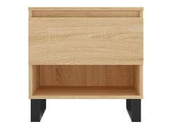 Conjunto de 2 Mesas de Centro | Mesa de apoio | Mesa de café 50x46x50cm deriv. madeira carvalho sonoma