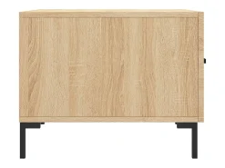 Conjunto de 2 Mesas de Centro | Mesa de apoio | Mesa de café 50x50x40cm deriv. madeira carvalho sonoma