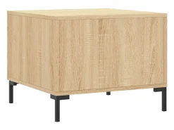 Conjunto de 2 Mesas de Centro | Mesa de apoio | Mesa de café 50x50x40cm deriv. madeira carvalho sonoma