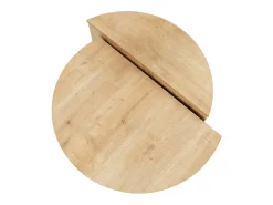 Conjunto de 2 mesas de centro cor natural clara - ALOEVA