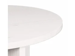 Conjunto de 2 Mesas de Centro | Mesa de apoio Branco 49x49x28 cm