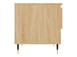 Conjunto de 2 Mesas de Centro | Mesa de apoio | Mesa de café 50x46x50cm deriv. madeira carvalho sonoma