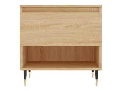 Conjunto de 2 Mesas de Centro | Mesa de apoio | Mesa de café 50x46x50cm deriv. madeira carvalho sonoma