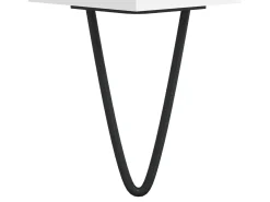 Conjunto de 2 Mesas de Centro | Mesa de apoio | Mesa de café 50x46x35 cm derivados de madeira branco
