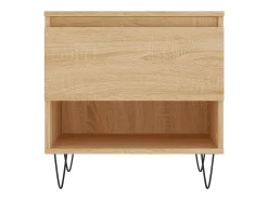Conjunto de 2 Mesas de Centro | Mesa de apoio | Mesa de café 50x46x50cm deriv. madeira carvalho sonoma
