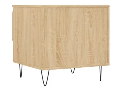 Conjunto de 2 Mesas de Centro | Mesa de apoio | Mesa de café 50x46x50cm deriv. madeira carvalho sonoma