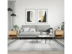 Conjunto de 2 Mesas de Centro | Mesa de apoio | Mesa de café 50x46x50cm deriv. madeira carvalho sonoma
