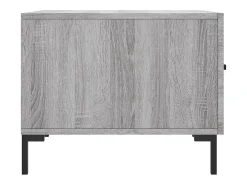 Conjunto de 2 Mesas de Centro | Mesa de apoio | Mesa de café 50x50x40 cm madeira proc. sonoma cinza