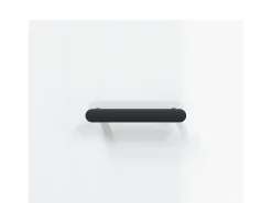Conjunto de 2 Mesas de Centro | Mesa de apoio | Mesa de café 50x50x40 cm branco brilhante