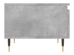 Conjunto de 2 Mesas de Centro | Mesa de apoio | Mesa de café 50x46x35 cm deriv. madeira cinza-cimento