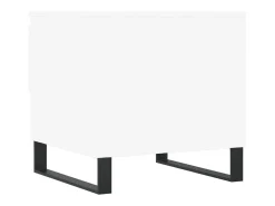 Conjunto de 2 Mesas de Centro | Mesa de apoio | Mesa de café 50x46x50 cm derivados de madeira branco