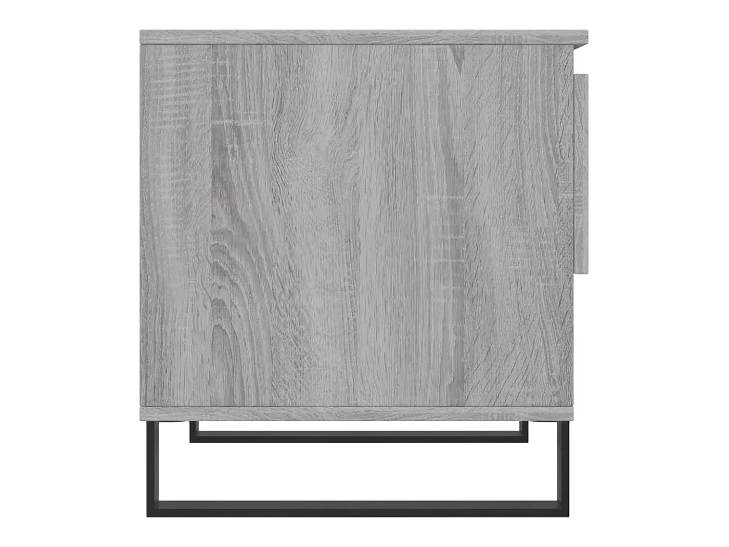 Conjunto de 2 Mesas de Centro | Mesa de apoio | Mesa de café 50x46x50cm deriv. madeira cinzento sonoma