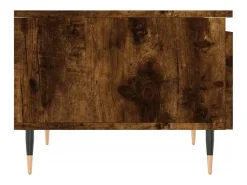 Conjunto de 2 Mesas de Centro | Mesa de apoio | Mesa de café 50x46x35cm deriv. madeira carvalho fumado