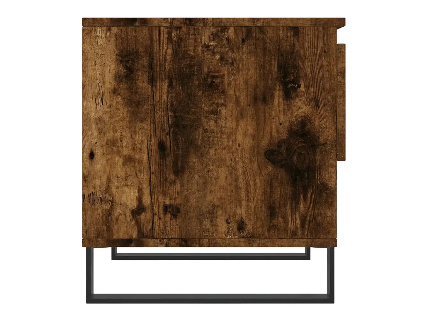 Conjunto de 2 Mesas de Centro | Mesa de apoio | Mesa de café 50x46x50cm deriv. madeira carvalho fumado