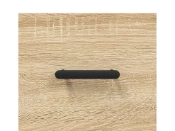 Conjunto de 2 Mesas de Centro | Mesa de apoio | Mesa de café 50x50x40cm deriv. madeira carvalho sonoma
