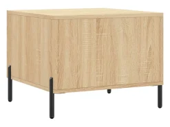 Conjunto de 2 Mesas de Centro | Mesa de apoio | Mesa de café 50x50x40cm deriv. madeira carvalho sonoma