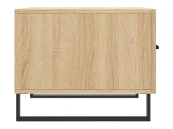 Conjunto de 2 Mesas de Centro | Mesa de apoio | Mesa de café 50x50x40cm deriv. madeira carvalho sonoma