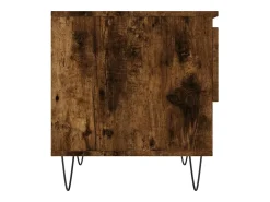 Conjunto de 2 Mesas de Centro | Mesa de apoio | Mesa de café 50x46x50cm deriv. madeira carvalho fumado
