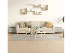 Conjunto de 2 Mesas de Centro | Mesa de apoio 50x50x40 cm madeira proc. sonoma cinza