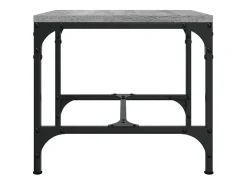 Conjunto de 2 Mesas de Centro | Mesa de apoio | Mesa de café 40x40x35 cm deriv. madeira cinzento sonoma