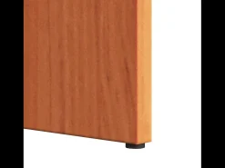 Conjunto de 2 Mesas de Centro | Mesa de apoio Castanho-mel 49x49x28 cm