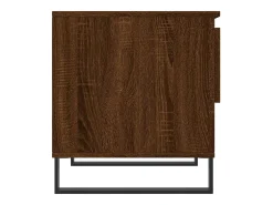 Conjunto de 2 Mesas de Centro | Mesa de apoio | Mesa de café 50x46x50 cm deriv. madeira carvalho castanho