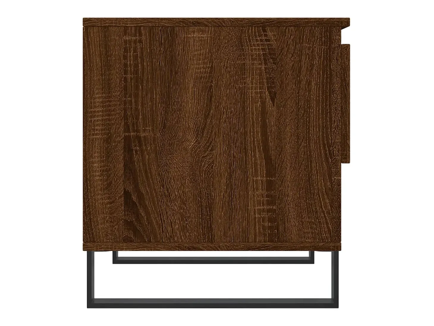 Conjunto de 2 Mesas de Centro | Mesa de apoio | Mesa de café 50x46x50 cm deriv. madeira carvalho castanho