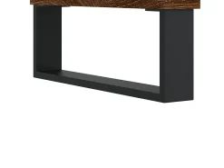 Conjunto de 2 Mesas de Centro | Mesa de apoio | Mesa de café 50x46x50 cm deriv. madeira carvalho castanho