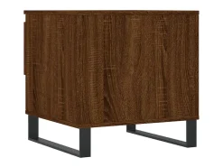 Conjunto de 2 Mesas de Centro | Mesa de apoio | Mesa de café 50x46x50 cm deriv. madeira carvalho castanho