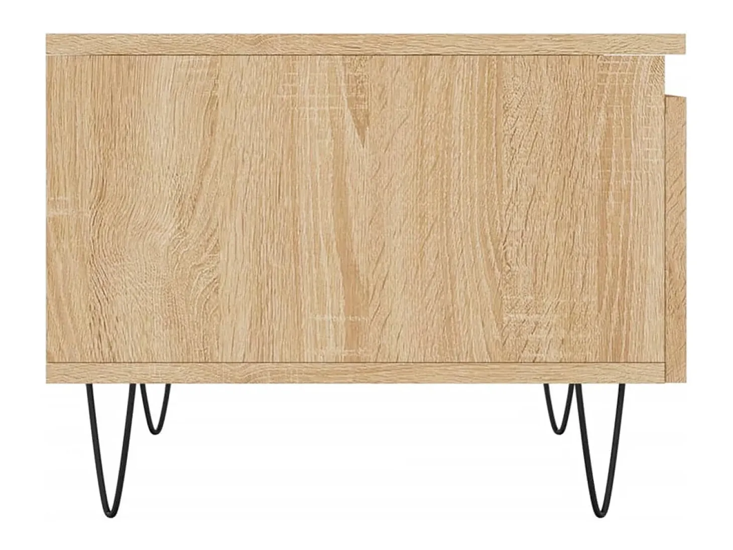 Conjunto de 2 Mesas de Centro | Mesa de apoio | Mesa de café 50x46x35cm deriv. madeira carvalho sonoma
