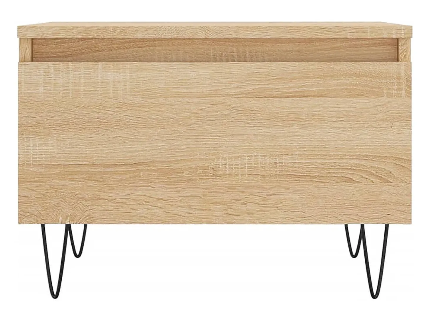 Conjunto de 2 Mesas de Centro | Mesa de apoio | Mesa de café 50x46x35cm deriv. madeira carvalho sonoma