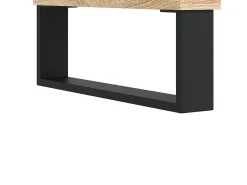 Conjunto de 2 Mesas de Centro | Mesa de apoio | Mesa de café 50x46x35cm deriv. madeira carvalho sonoma